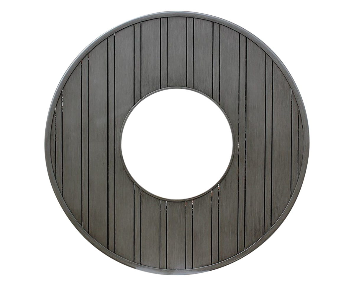 Arlington 54in Round Fire Pit Table Top | Ratana Fire Pits Collection | Valley Ridge Furniture