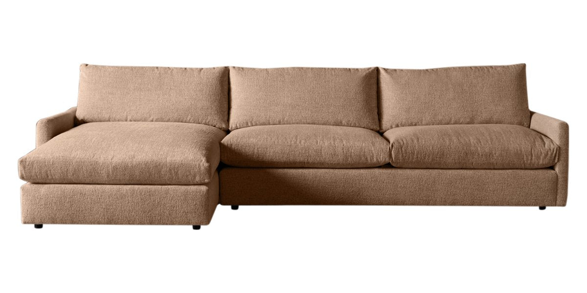 Plush Fabric Twine | Camden Sarah Sectional w/Chaise | Valley Ridge Furniture
