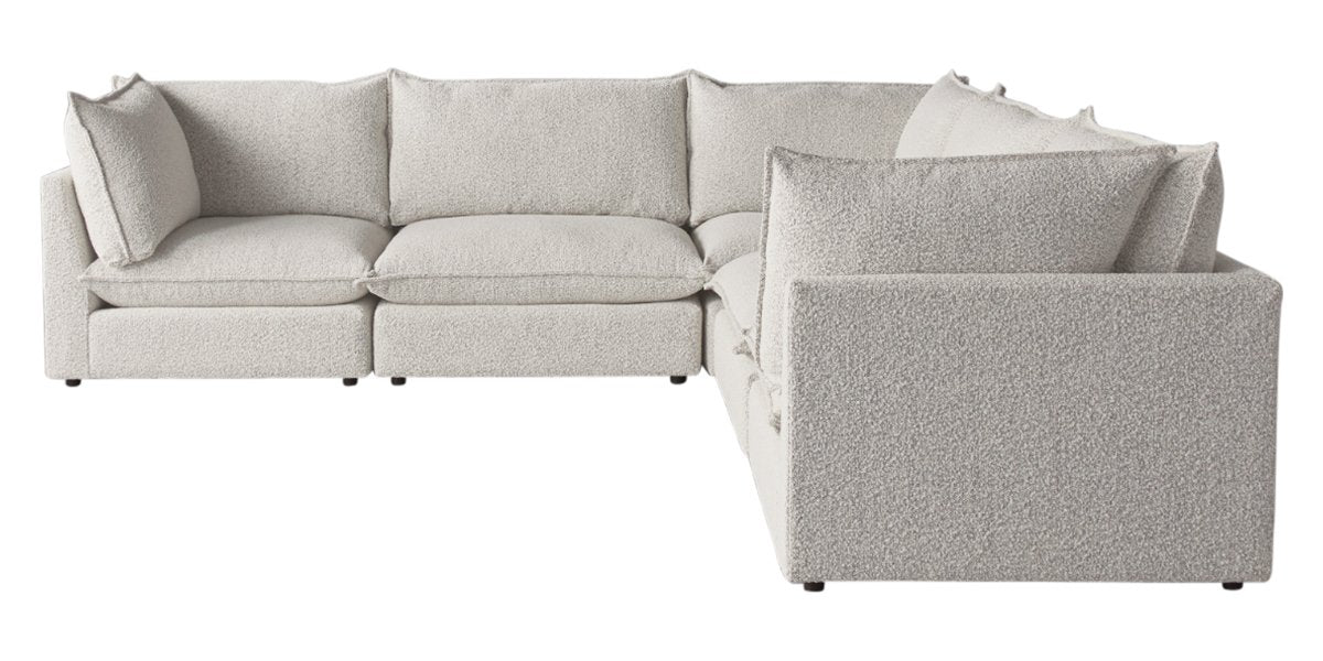 Burbank Fabric Sand | Camden Cameron 5-Piece Corner Sofa | Valley Ridge Furniture