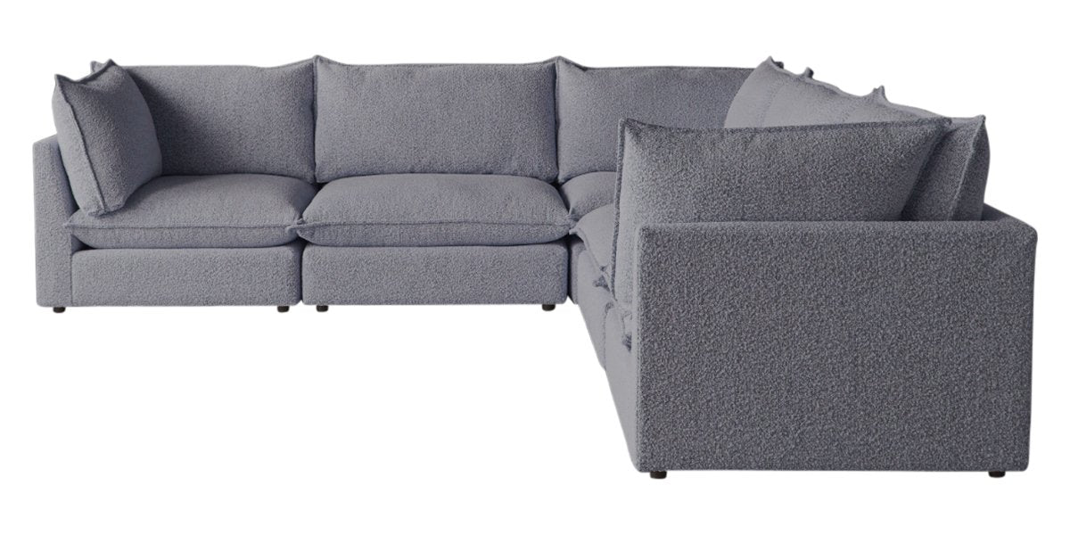 Burbank Fabric Stone | Camden Cameron 5-Piece Corner Sofa | Valley Ridge Furniture