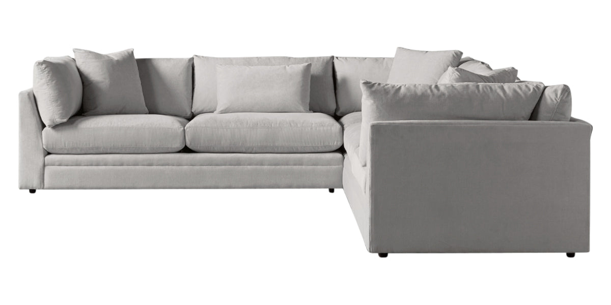 Dayo Fabric Gray | Camden Big Easy 3-Piece Sectional | Valley Ridge Furniture