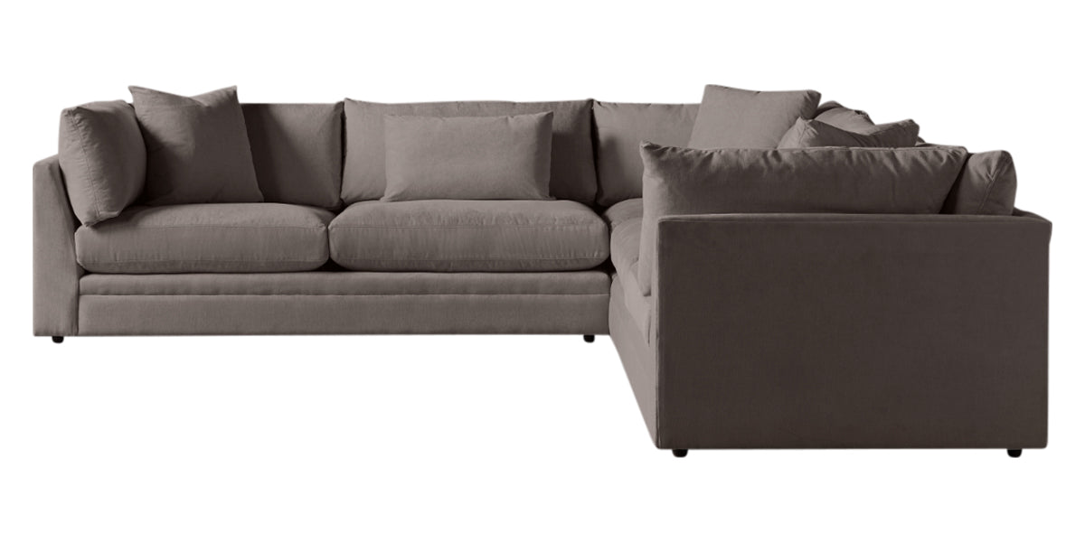 Vertual Fabric Cafe | Camden Axel 3-Piece Sectional | Valley Ridge Furniture