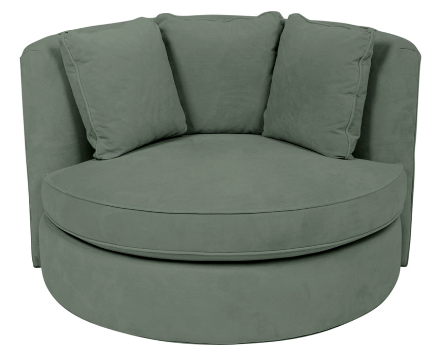 View Fabric Cloud | Camden Cuddle Chair | Valley Ridge Furniture