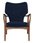 Nuevo Fabric True Blue | Nuevo Living Patrik Chair | Valley Ridge Furniture