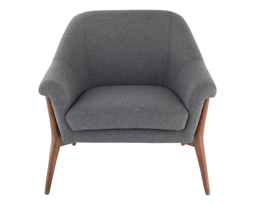 Nuevo Fabric Shale Grey | Nuevo Living Charlize Chair | Valley Ridge Furniture