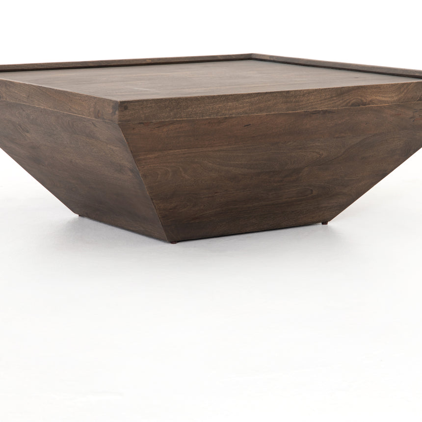 Aged Brown Mango | Drake Coffee Table | Valley Ridge Furniture