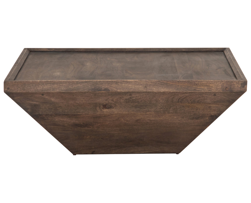 Aged Brown Mango | Drake Coffee Table | Valley Ridge Furniture