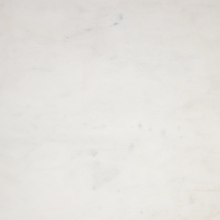 Polished White Marble with Antique Brass | Felix Bunching Table | Valley Ridge Furniture