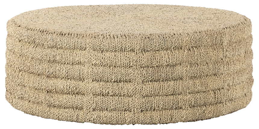 Light Natural Pandan Rope | Pascal Coffee Table | Valley Ridge Furniture