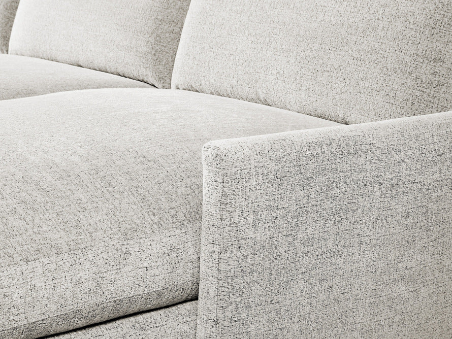 Plush Fabric Linen | Camden Sarah Double Chaise Sectional | Valley Ridge Furniture