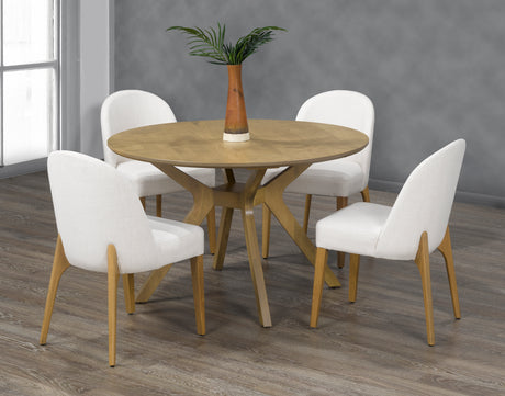 Table as Shown | Cardinal Woodcraft Leksvik Dining Table | Valley Ridge Furniture