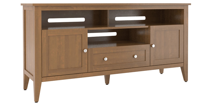 Oak Washed | Canadel Living Media Unit 6331 | Valley Ridge Furniture