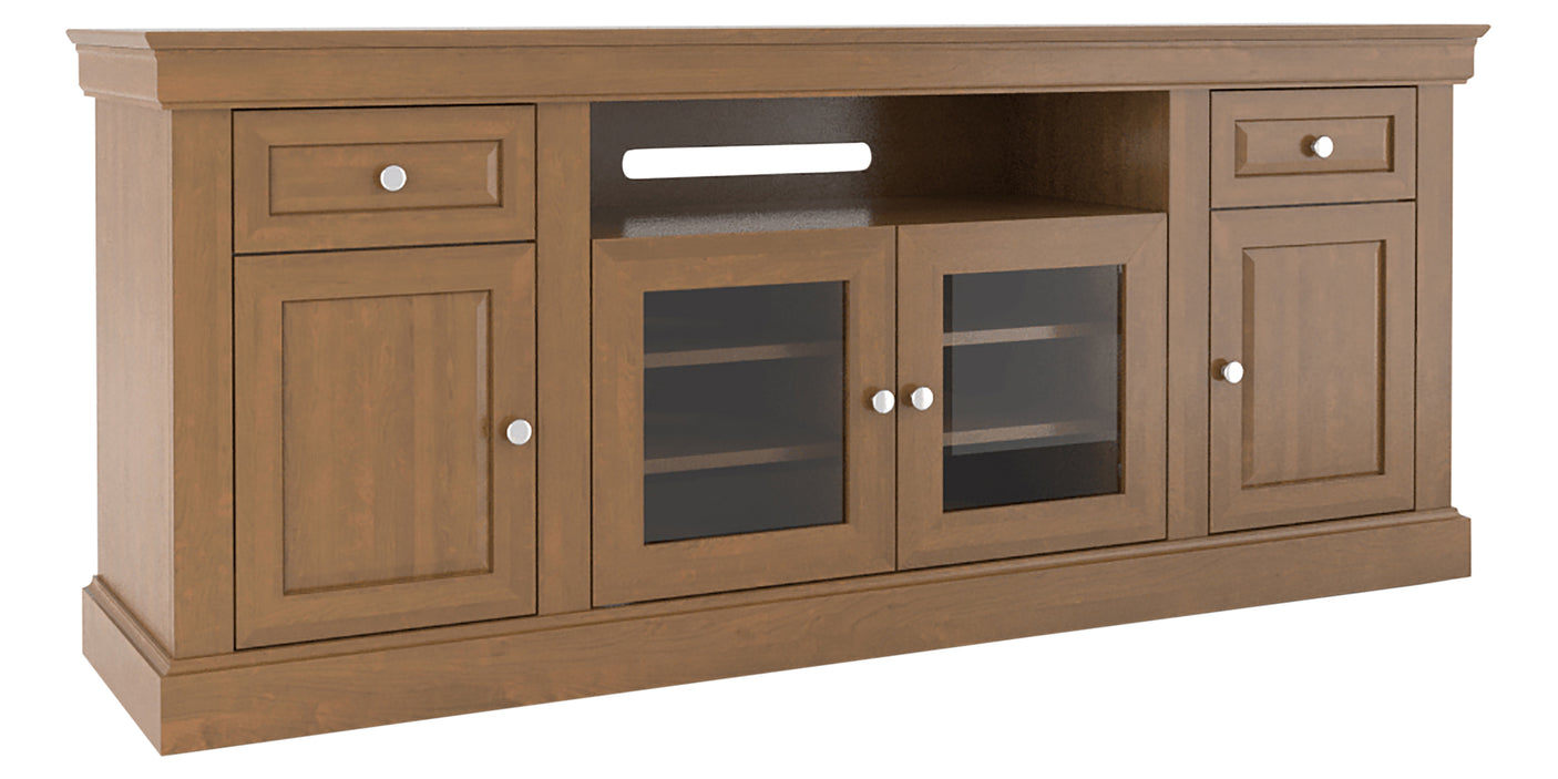 Oak Washed | Canadel Living Media Unit 7230 | Valley Ridge Furniture