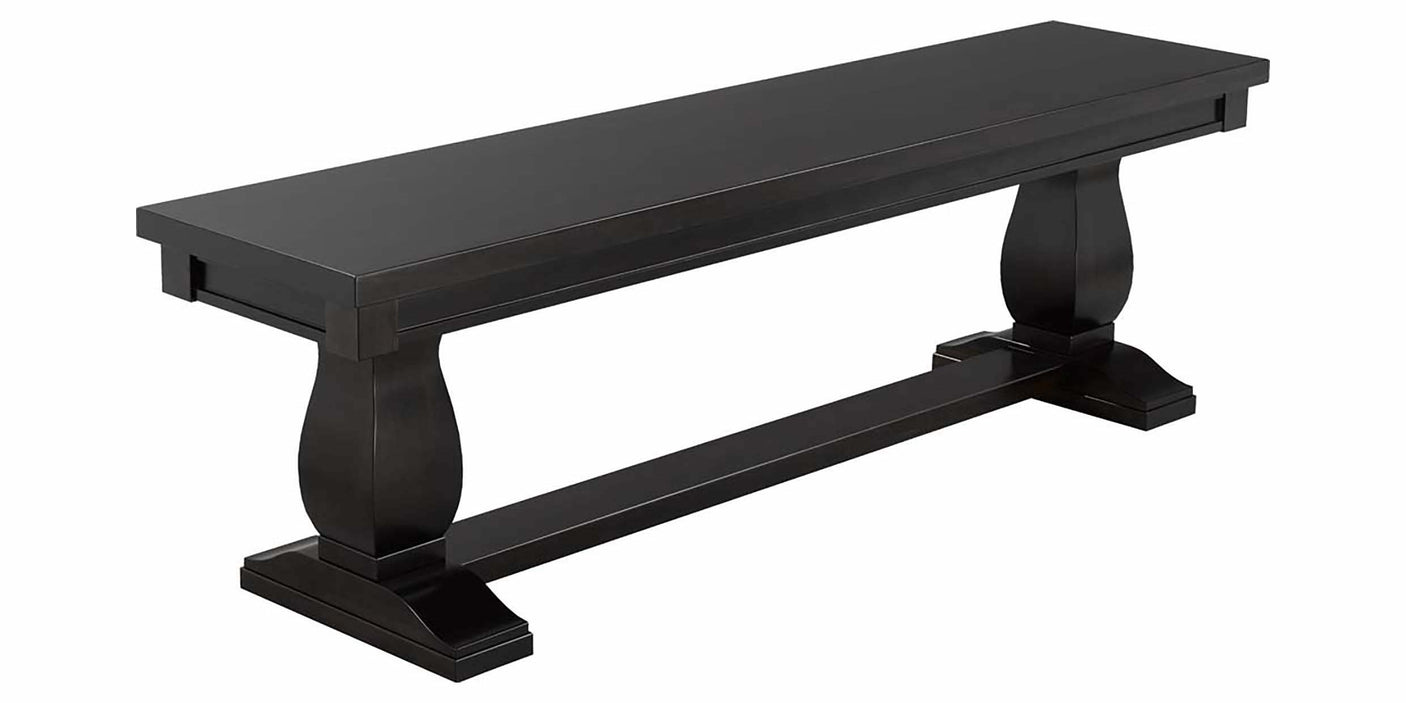 Bench as Shown | Cardinal Woodcraft Madrid Bench | Valley Ridge Furniture