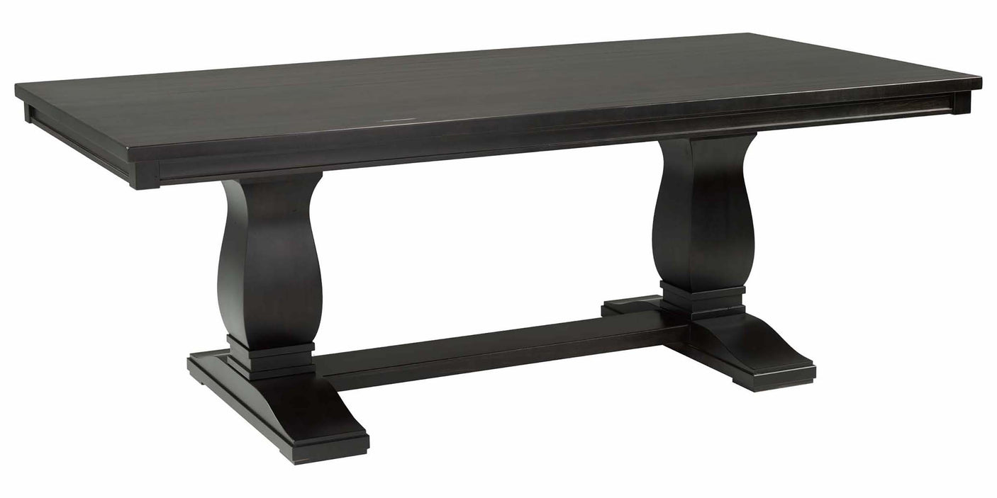 Table as Shown | Cardinal Woodcraft Madrid Dining Table | Valley Ridge Furniture