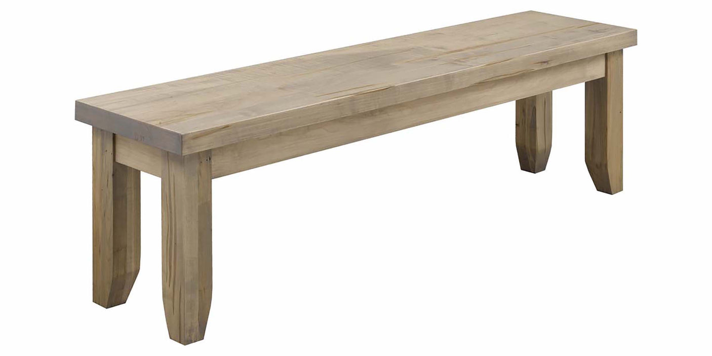 Bench as Shown | Cardinal Woodcraft Mansfield Bench | Valley Ridge Furniture