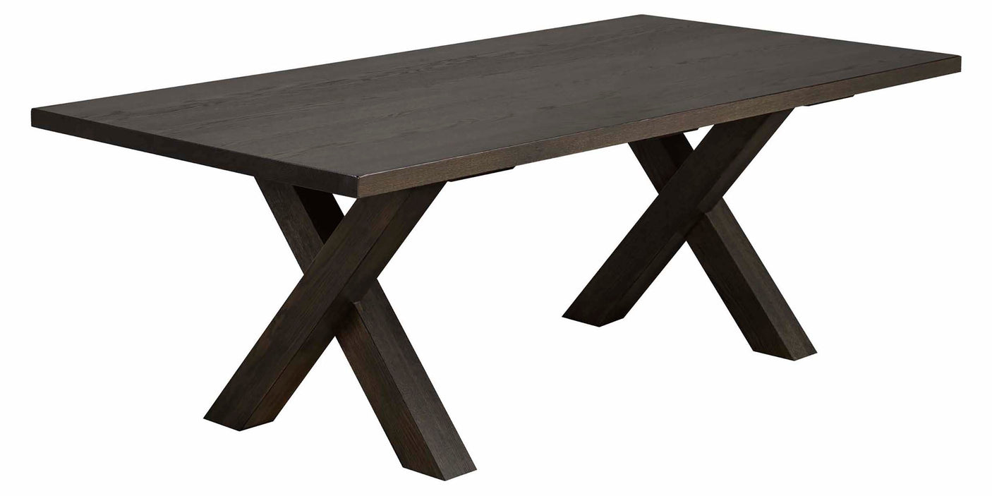 Table as Shown | Cardinal Woodcraft Maxmo Dining Table | Valley Ridge Furniture