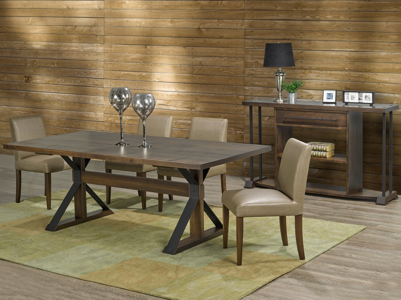 Chair as Shown | Cardinal Woodcraft Swift Dining Chair | Valley Ridge Furniture