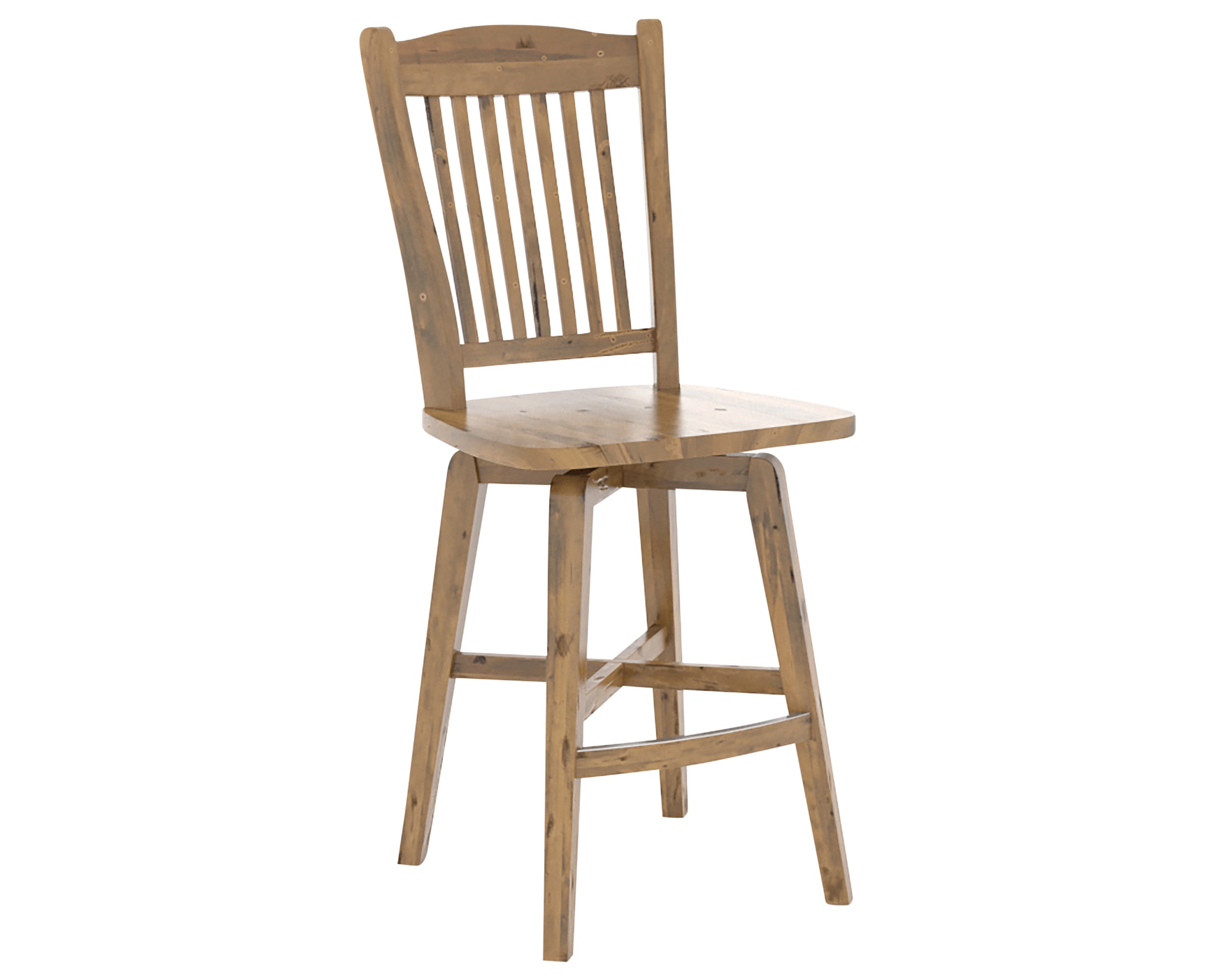 Oak Washed | Canadel Champlain Counter Stool 7232 | Valley Ridge Furniture