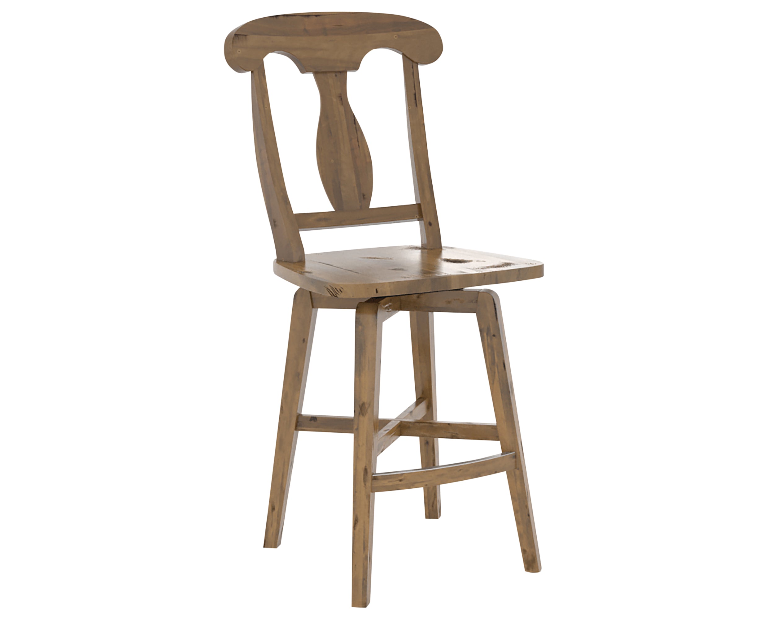 Oak Washed | Canadel Champlain Counter Stool 7600  Valley Ridge Furniture