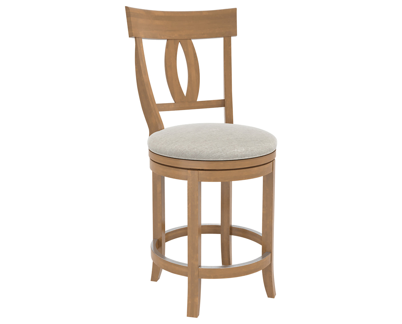 Swivel Base | Canadel Core Counter Stool 8100 | Valley Ridge Furniture