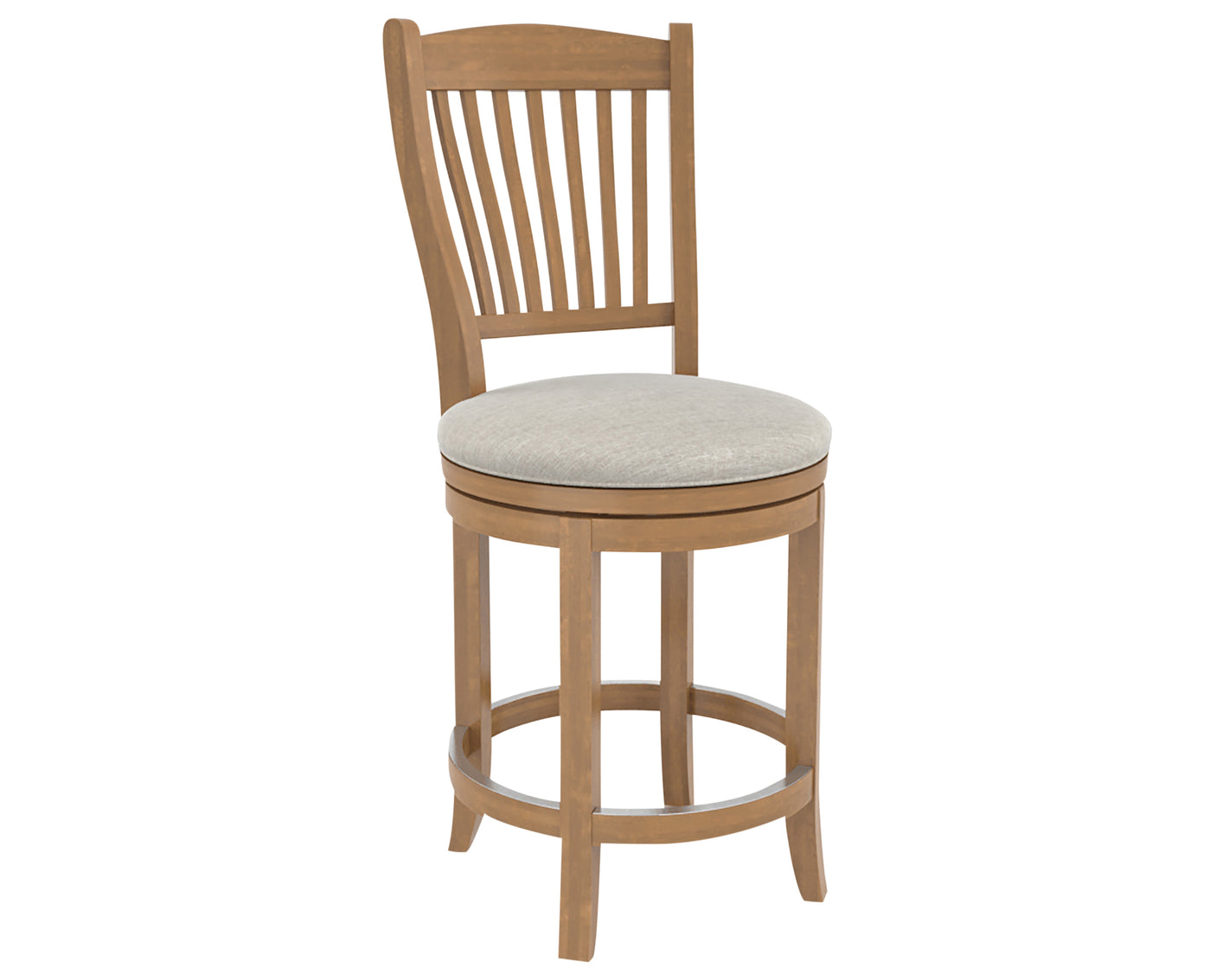 Swivel Base | Canadel Core Counter Stool 8232 | Valley Ridge Furniture