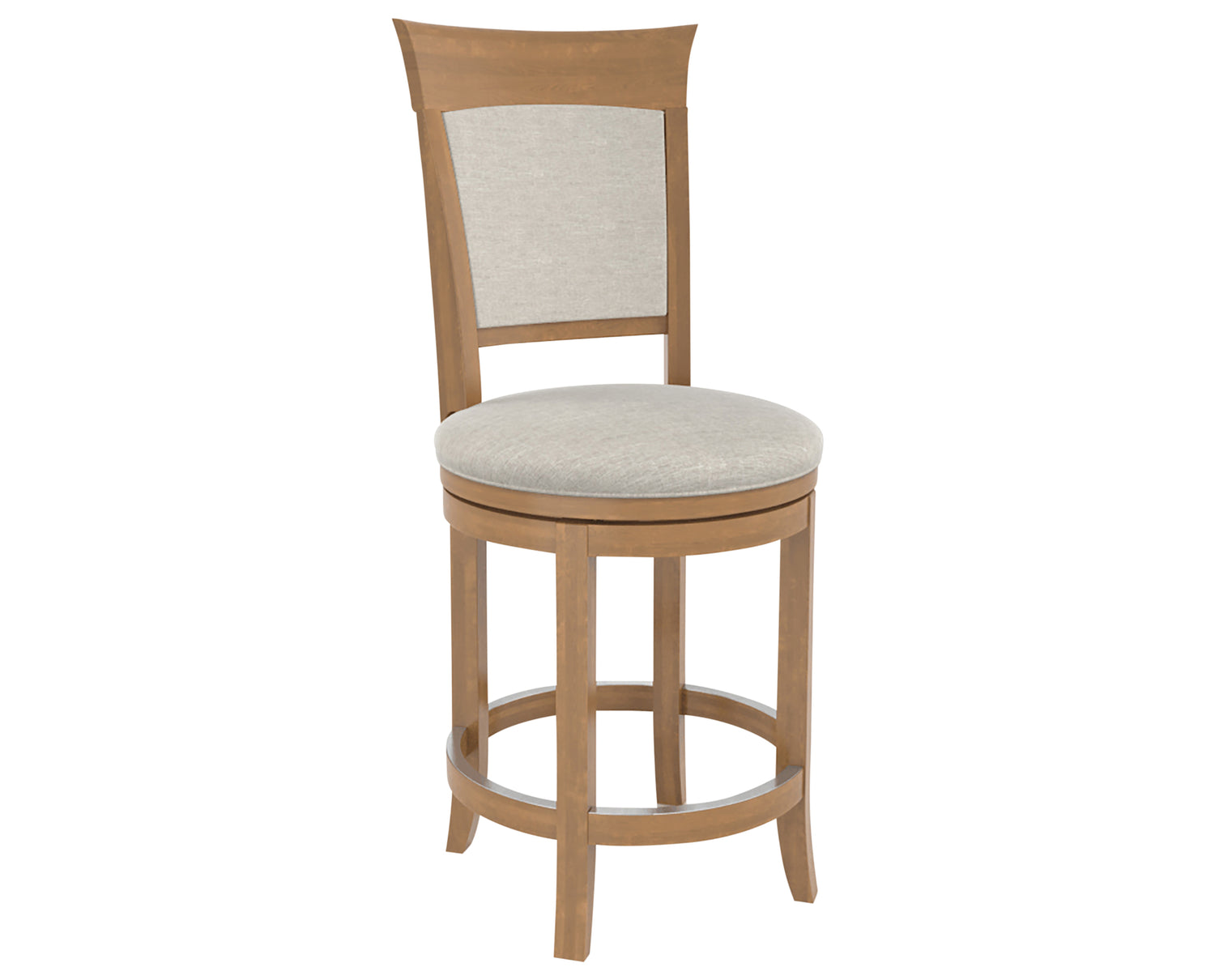 Swivel Base | Canadel Core Counter Stool 8274 | Valley Ridge Furniture