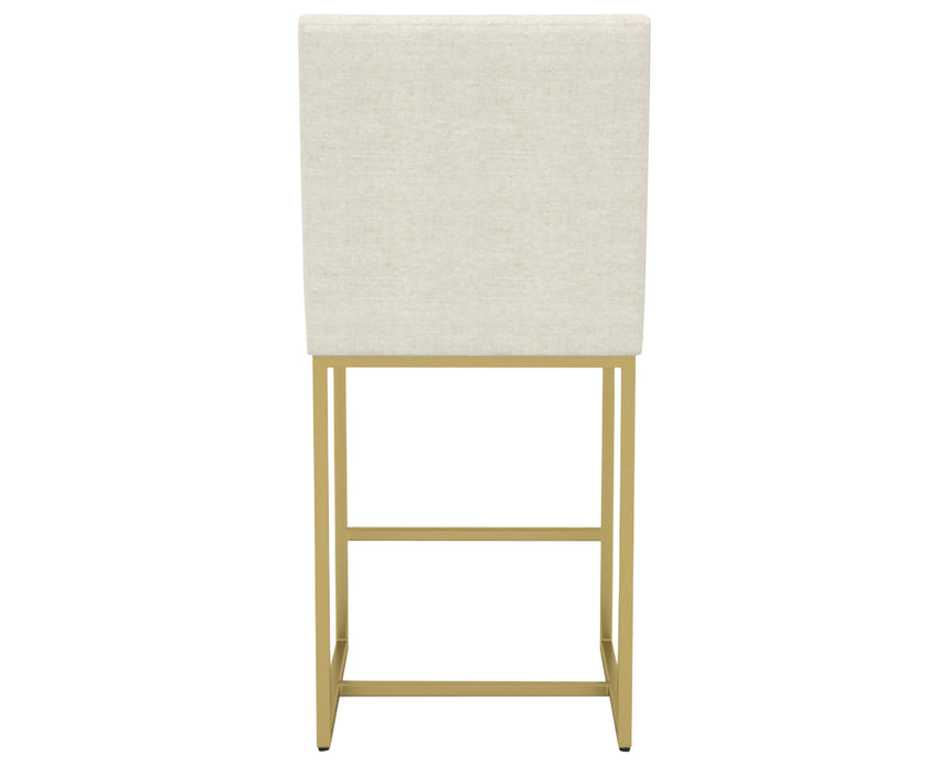 GL Metal Gold & Fabric TW | Canadel Modern Counter Stool 8174 | Valley Ridge Furniture