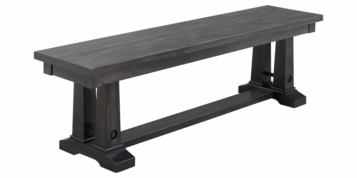 Bench as Shown | Cardinal Woodcraft Shechem Bench | Valley Ridge Furniture