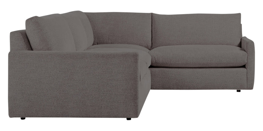 Plush Fabric Bark | Camden Sarah L Sectional | Valley Ridge Furniture