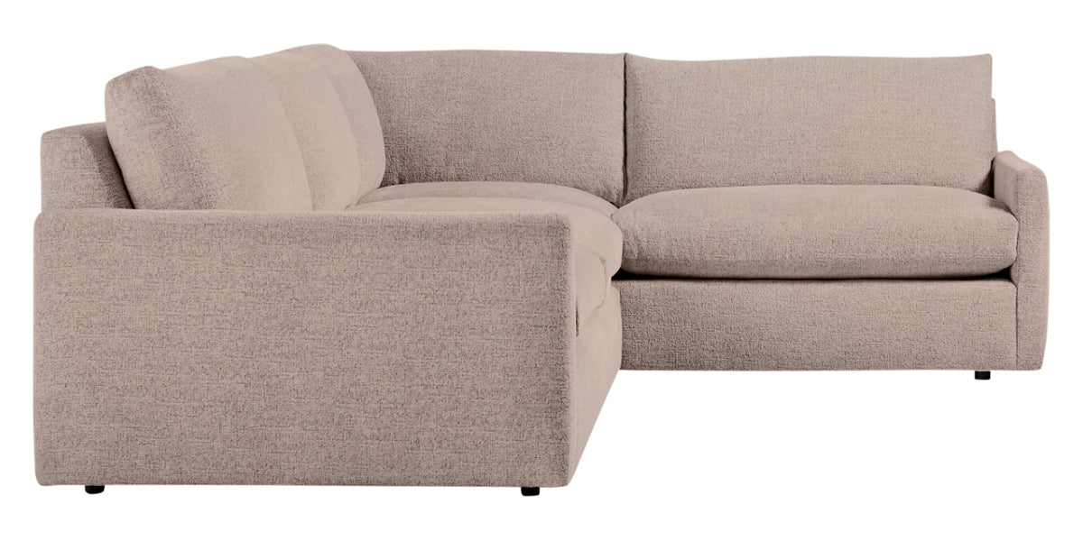 Plush Fabric Brindle | Camden Sarah L Sectional | Valley Ridge Furniture