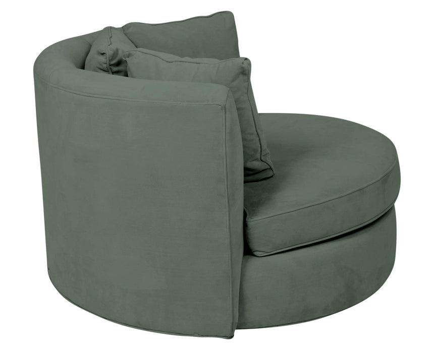 View Fabric Cloud | Camden Cuddle Chair | Valley Ridge Furniture