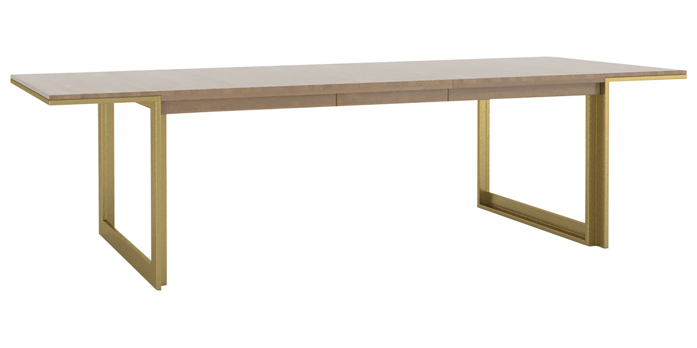 One Leaf | Canadel Modern 4092 Dining Table with MM Base | Valley Ridge Furniture