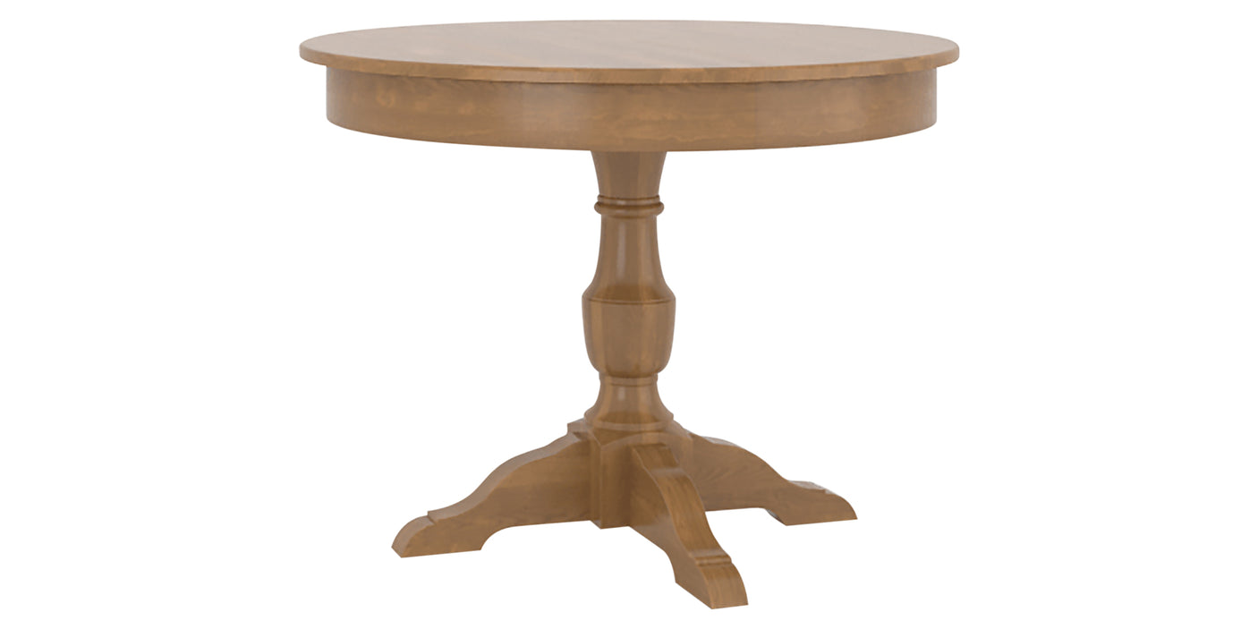 Honey Washed | Canadel Core Dining Table 4242 with XP Base | Valley Ridge Furniture