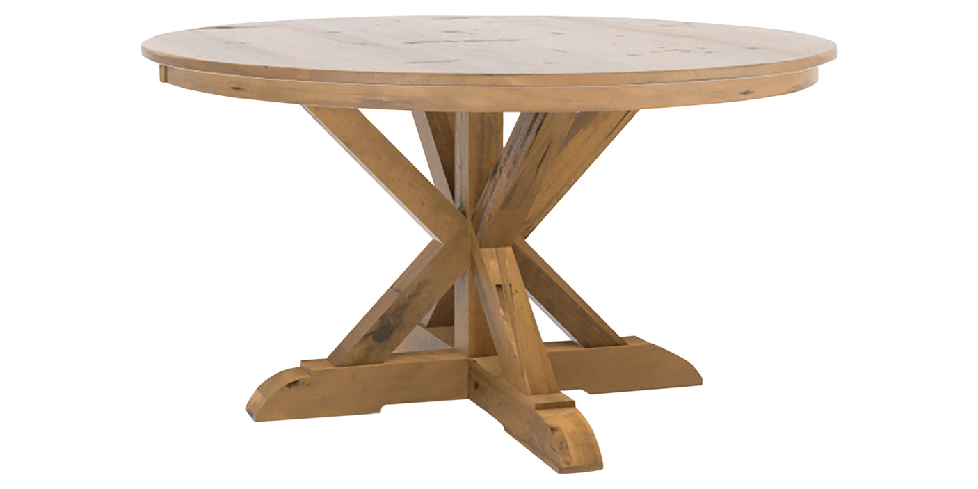 Oak Washed HK | Canadel Champlain Dining Table 5454 | Valley Ridge Furniture