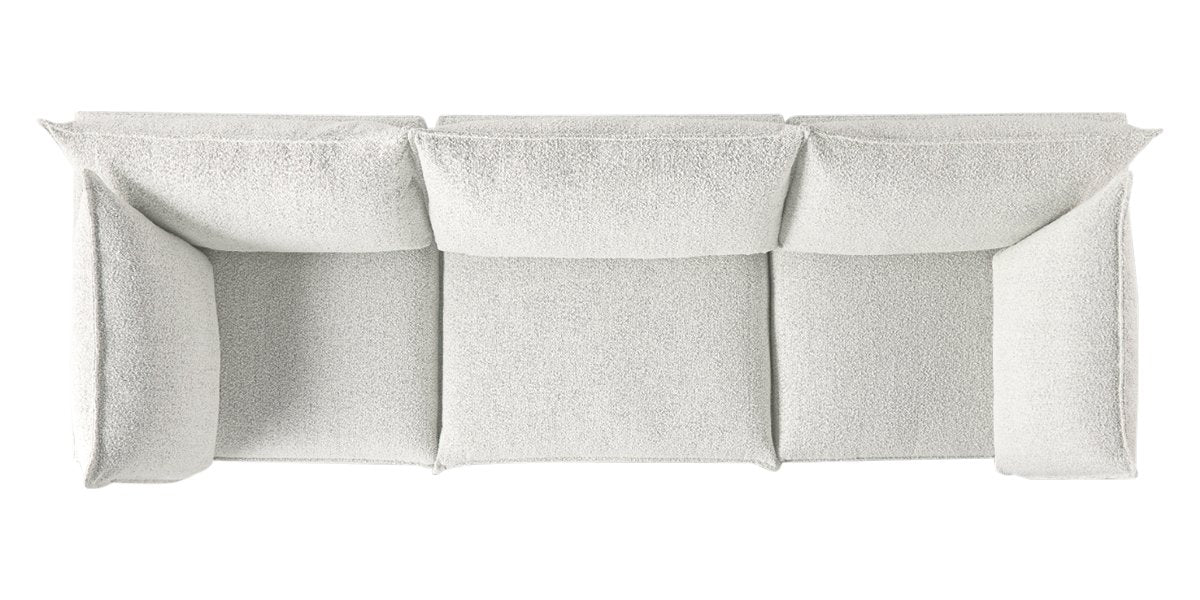Burbank Fabric Natural | Camden Cameron 3-Piece Sectional | Valley Ridge Furniture