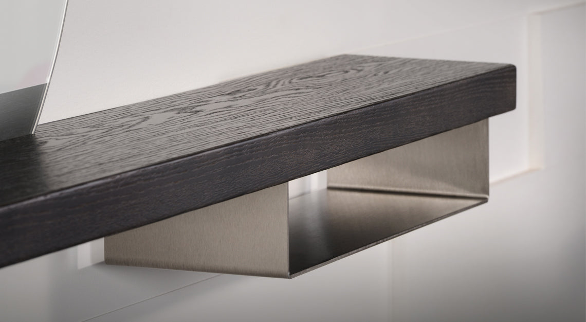 Dark Oak | Trica Halo Mirror