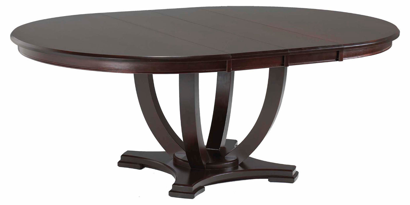 Table as Shown | Cardinal Woodcraft Tuscany Dining Table | Valley Ridge Furniture
