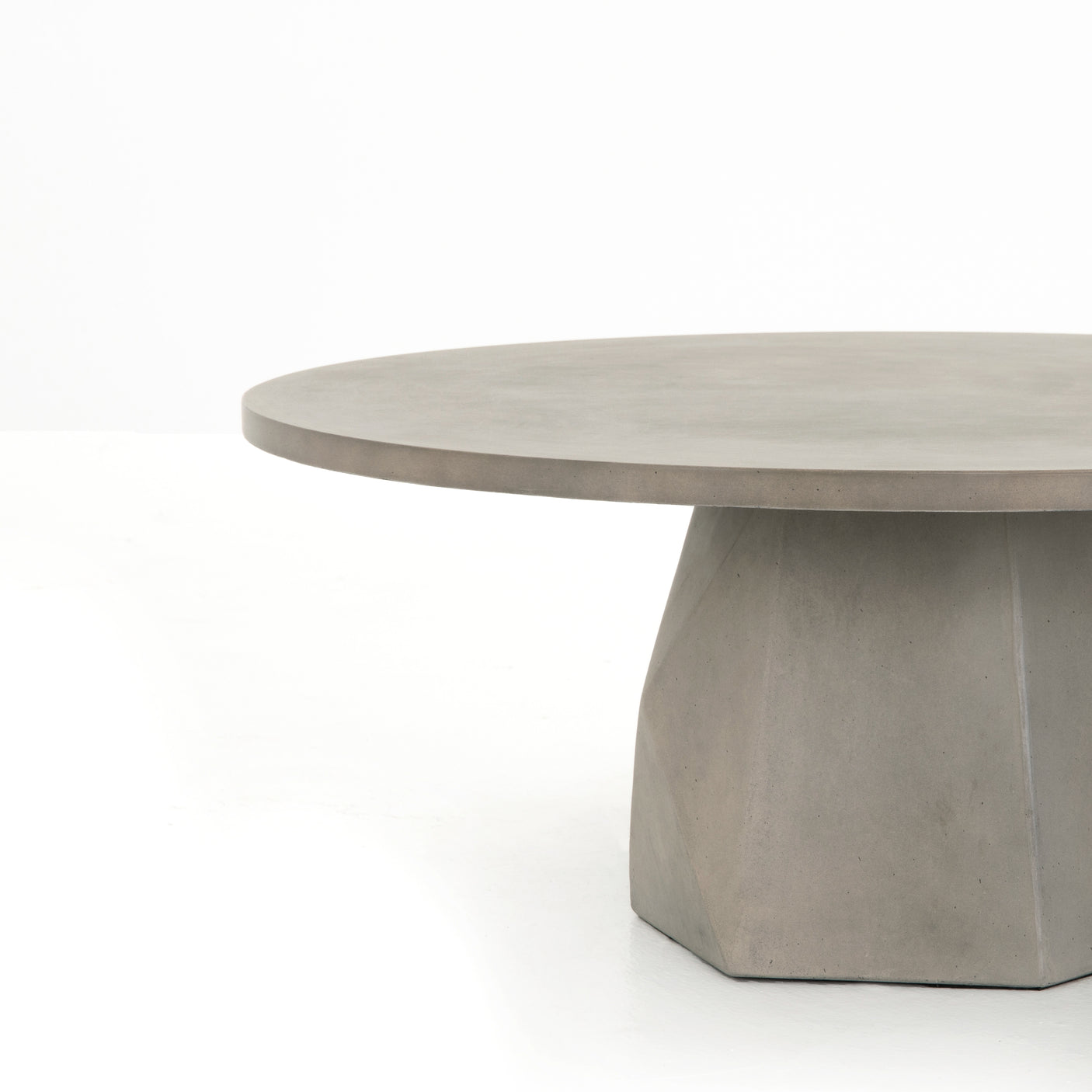 Grey Concrete | Bowman Outdoor Coffee Table | Valley Ridge Furniture