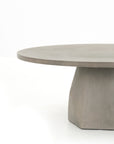 Grey Concrete | Bowman Outdoor Coffee Table | Valley Ridge Furniture