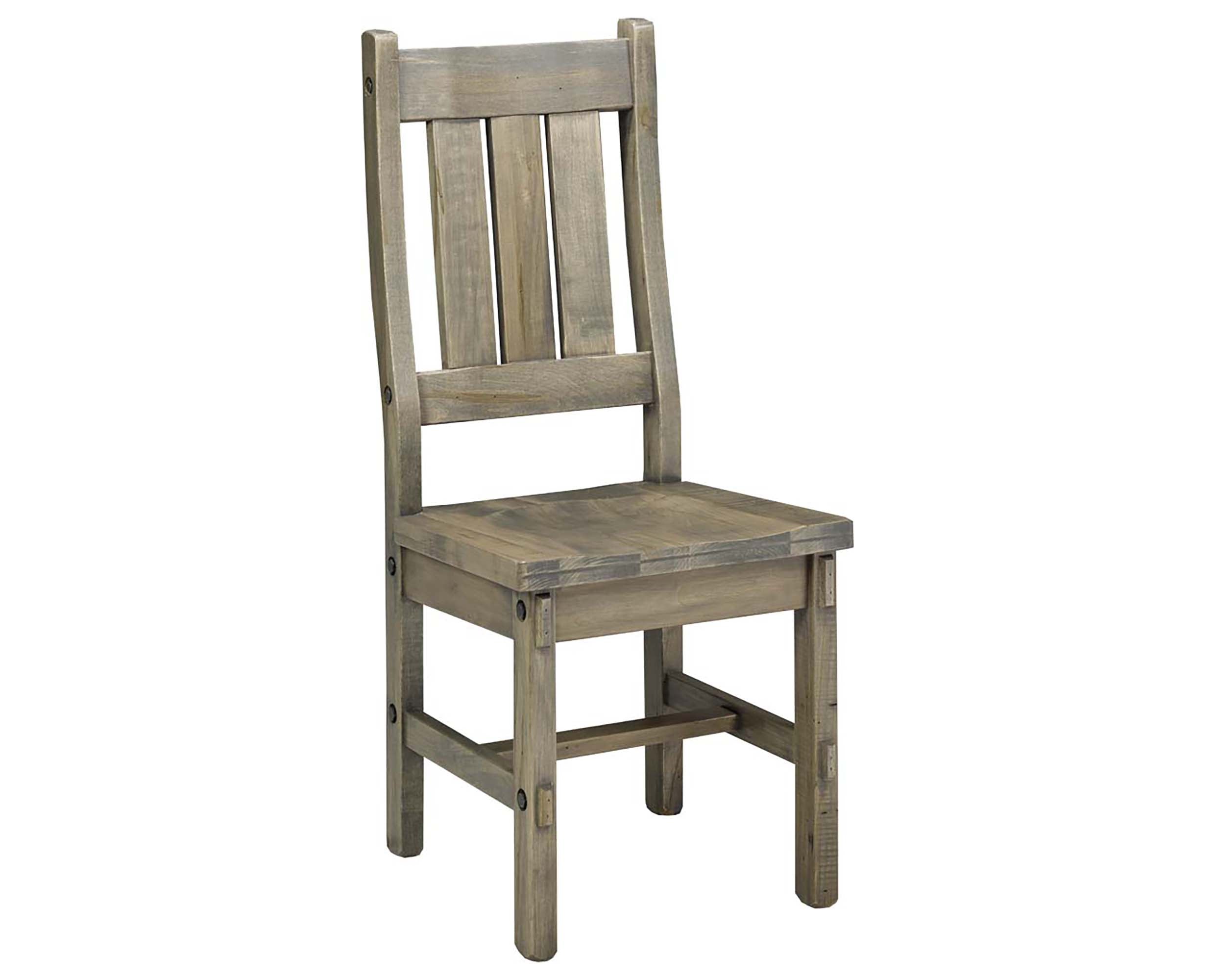 Chair as Shown | Cardinal Woodcraft Winchester (Rustic) Dining Chair | Valley Ridge Furniture