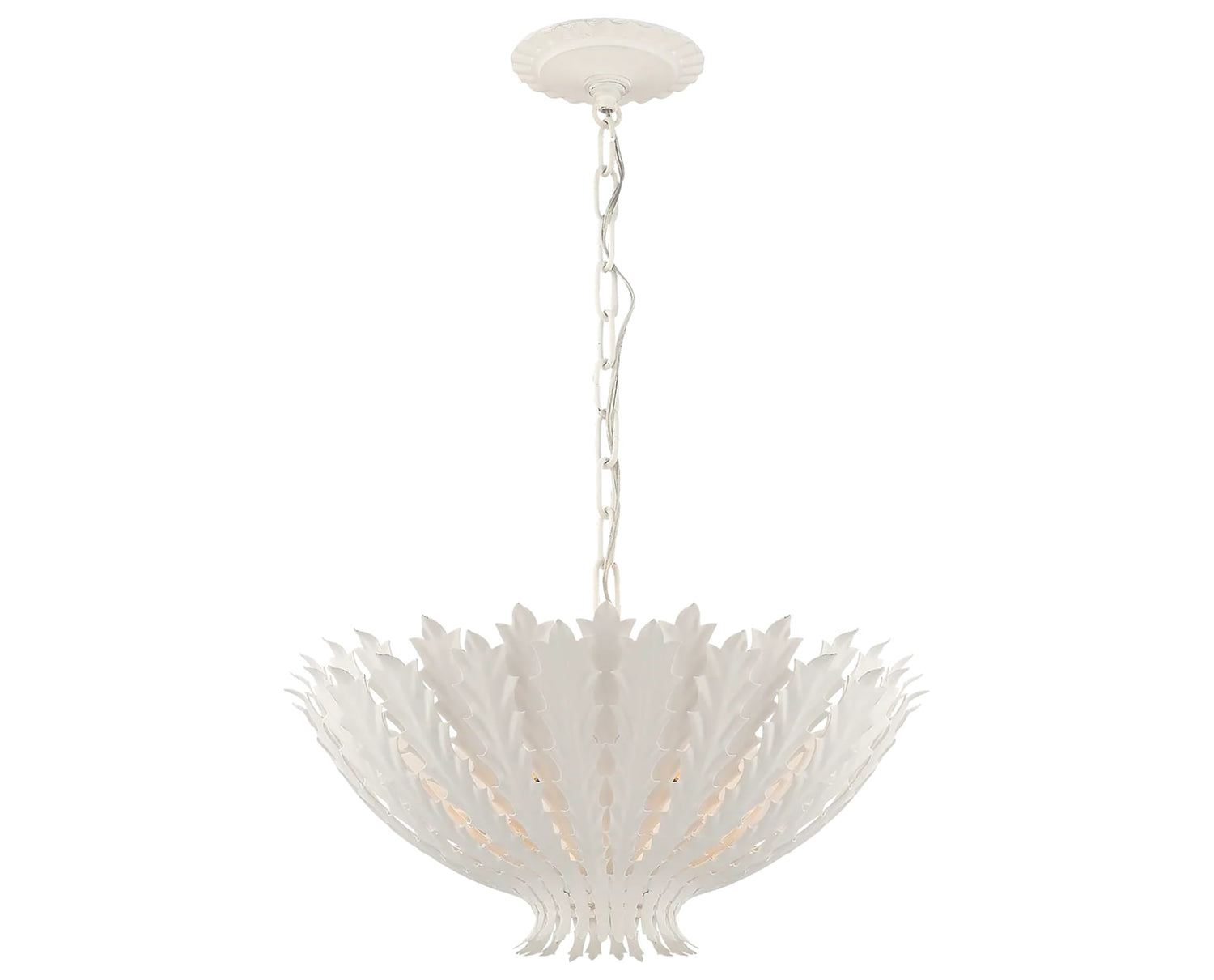 Plaster White | Hampton Medium Chandelier | Valley Ridge Furniture