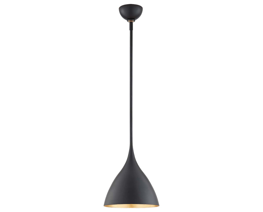 Matte Black | Agnes Small Pendant | Valley Ridge Furniture