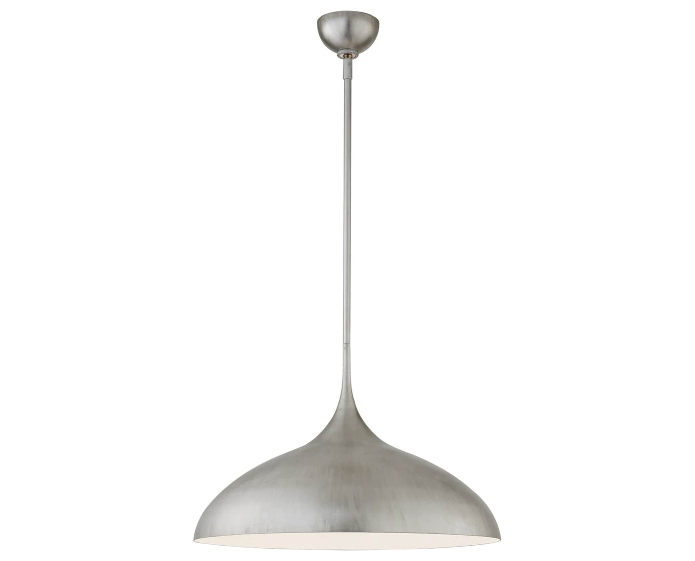 Burnished Silver Leaf | Agnes Large Pendant | Valley Ridge Furniture