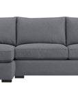 Douglas Fabric Eclipse with Fossil Hardwood | Camden Axel 2-Piece Sectional | Valley Ridge Furniture