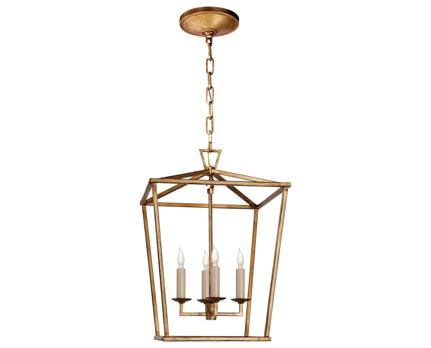 Gilded Iron | Darlana Small Lantern | Valley Ridge Furniture