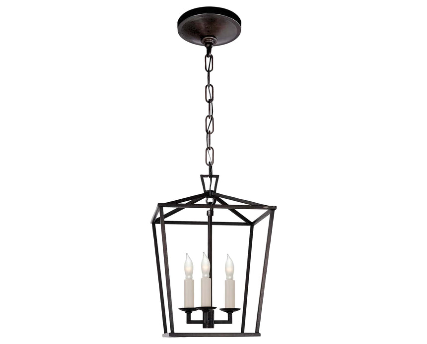 Aged Iron | Darlana Mini Lantern | Valley Ridge Furniture