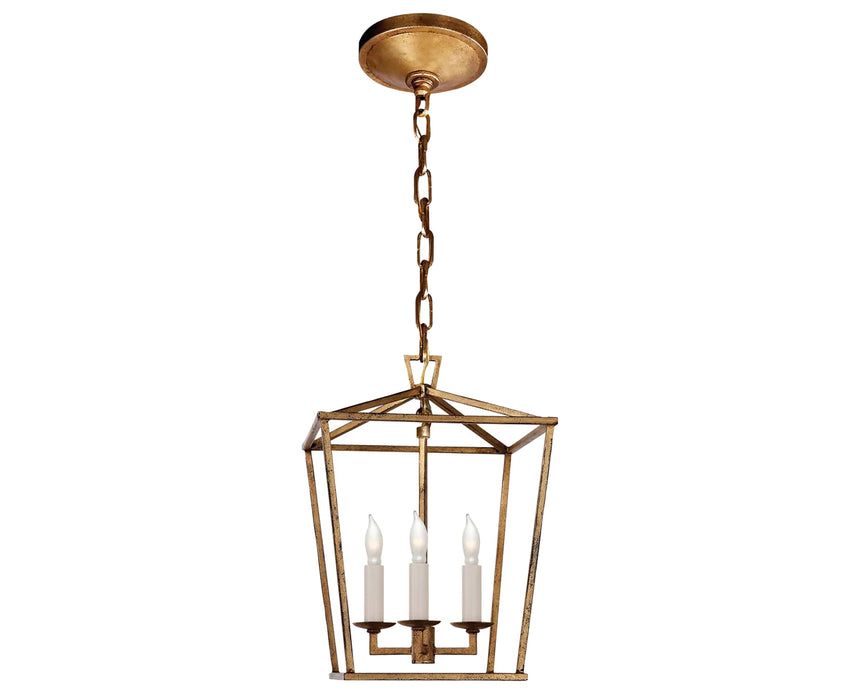 Gilded Iron | Darlana Mini Lantern | Valley Ridge Furniture