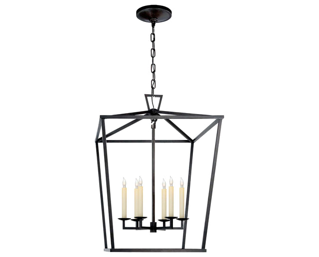 Aged Iron | Darlana Large Lantern | Valley Ridge Furniture