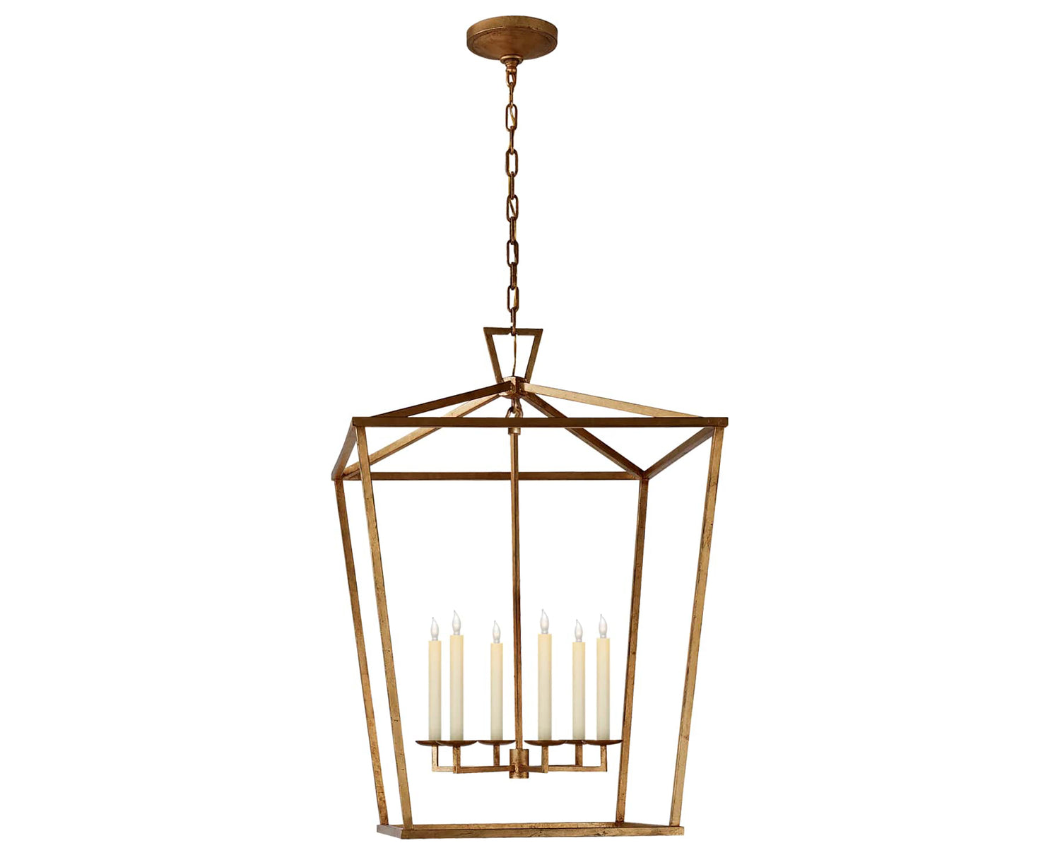 Gilded Iron | Darlana Extra Large Lantern | Valley Ridge Furniture
